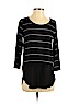 a.n.a. A New Approach Black 3/4 Sleeve Top Size S - photo 1