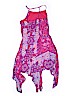The Children's Place 100% Polyester Print Purple Dress Size XL (kids) - photo 2