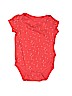 Baby Gap 100% Cotton Print Red Short Sleeve Onesie Size 0-3 mo - photo 1