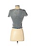 American Eagle Outfitters Gray Short Sleeve Top Size S (petite) - photo 2