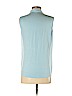 Laundry by Shelli Segal Blue Sleeveless Blouse Size S - photo 2