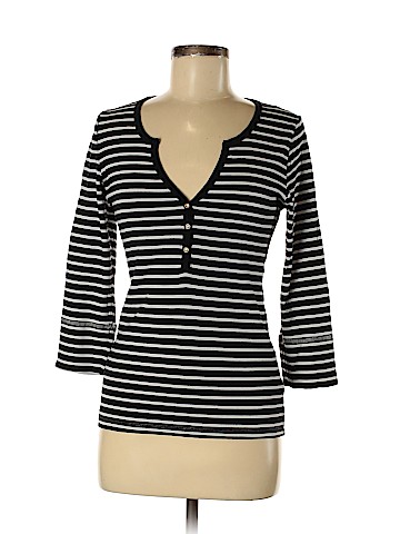 J.Crew 3/4 Sleeve Henley (view 1)