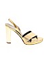 Diane von Furstenberg Gold Heels Size 9 1/2 - photo 1