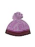 Old Navy Stripes Purple Beanie One size - photo 1