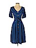Maeve Blue Casual Dress Size 2 - photo 1