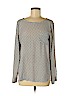 Ann Taylor LOFT 100% Polyester White Long Sleeve Blouse Size M - photo 1