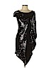MICHAEL Michael Kors 100% Polyester Black Cocktail Dress Size L - photo 1