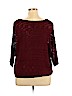 Jeans By Buffalo Burgundy Pullover Sweater Size XL (petite) - photo 2
