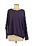 Eileen Fisher 100% Merino Wool Purple Wool Pullover Sweater Size M - photo 1
