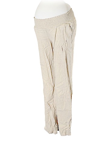 Motherhood Linen Pants (view 1)