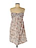 Ann Taylor LOFT 100% Cotton Tan Casual Dress Size 6 (petite) - photo 1