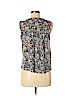 Ann Taylor LOFT 100% Rayon Gray Sleeveless Blouse Size M (petite) - photo 2