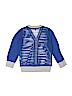 Assorted Brands 100% Polyester Solid Blue Cardigan Size 4 - photo 2