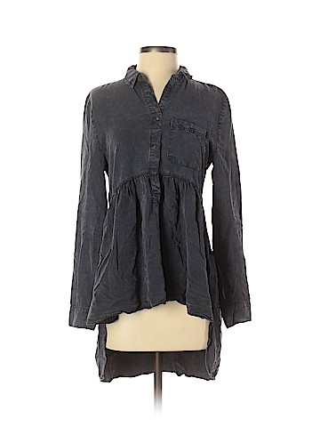 Zara Long Sleeve Button-Down Shirt (view 1)