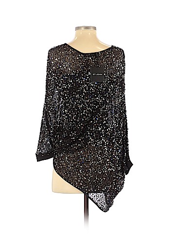 St. John Long Sleeve Silk Top (view 2)