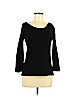 Margaret O'Leary Black 3/4 Sleeve Top Size M - photo 1
