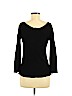 Margaret O'Leary Black 3/4 Sleeve Top Size M - photo 2