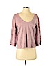 American Eagle Outfitters Pink 3/4 Sleeve T-Shirt Size S (petite) - photo 1