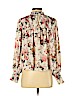 Assorted Brands 100% Polyester Ivory Long Sleeve Blouse Size S - photo 1