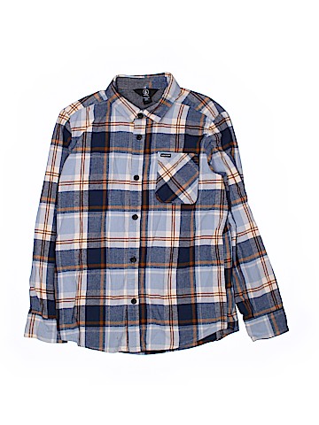 Volcom Long Sleeve Button-Down Shirt (view 1)
