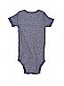 Carter's 100% Cotton Blue Short Sleeve Onesie 12-18 MO / 18 MO - photo 2