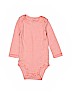 Carter's 100% Cotton Orange Long Sleeve Onesie 12-18 MO / 18 MO - photo 1