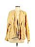 Eskandar 100% Linen Tan Cardigan Size 6 (0) - photo 1