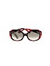 Zac Posen Solid Burgundy Sunglasses One size - photo 2