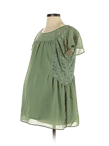 Motherhood Short Sleeve Blouse (view 1)