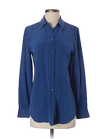 Equipment Long Sleeve Button-Down Shirt (view 1)