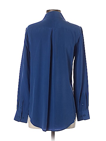 Equipment Long Sleeve Button-Down Shirt (view 2)