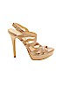 Jessica Simpson Tan Heels Size 7 1/2 - photo 1