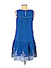 Meadow Rue 100% Cotton Blue Casual Dress Size 4 (petite) - photo 2