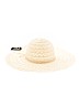Jane & Berry 100% Polyester Solid Ivory Sun Hat One size - photo 1