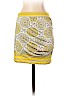 Trina Turk 100% Silk Yellow Silk Skirt Size S - photo 1