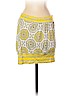 Trina Turk 100% Silk Yellow Silk Skirt Size S - photo 2