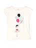 Gymboree 100% Cotton White Short Sleeve T-Shirt Size 7 - photo 1