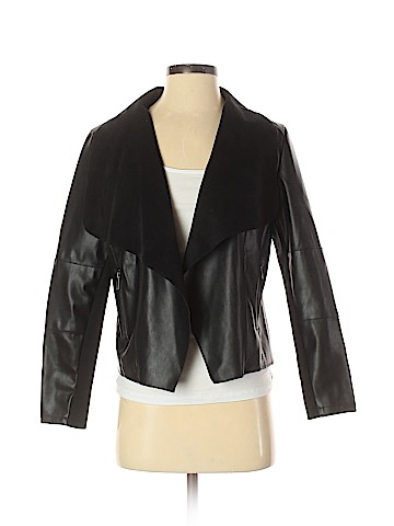 Halogen Faux Leather Jacket (view 1)