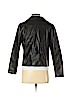 Halogen 100% Polyester Black Faux Leather Jacket Size XS (petite) - photo 2