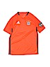Adidas 100% Polyester Orange Short Sleeve Jersey Size XL (youth) - photo 1