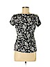Talbots Black Short Sleeve Top Size M (petite) - photo 1