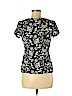 Talbots Black Short Sleeve Top Size M (petite) - photo 2