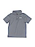 Under Armour 100% Polyester Gray Short Sleeve Polo Size XS (youth) - photo 1