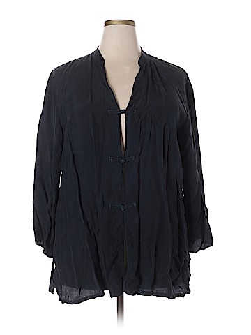 Citron 3/4 Sleeve Button-Down Shirt (view 1)