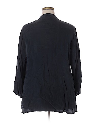 Citron 3/4 Sleeve Button-Down Shirt (view 2)