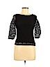 Banana Republic Black 3/4 Sleeve Top Size 00 (petite) - photo 1