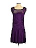 Marc by Marc Jacobs 100% Cotton Purple Casual Dress Size 4 - photo 2