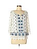 Style&Co Ivory 3/4 Sleeve Top Size M (petite) - photo 1