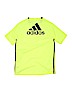 Adidas 100% Polyester Yellow Short Sleeve Jersey Size L (youth) - photo 2