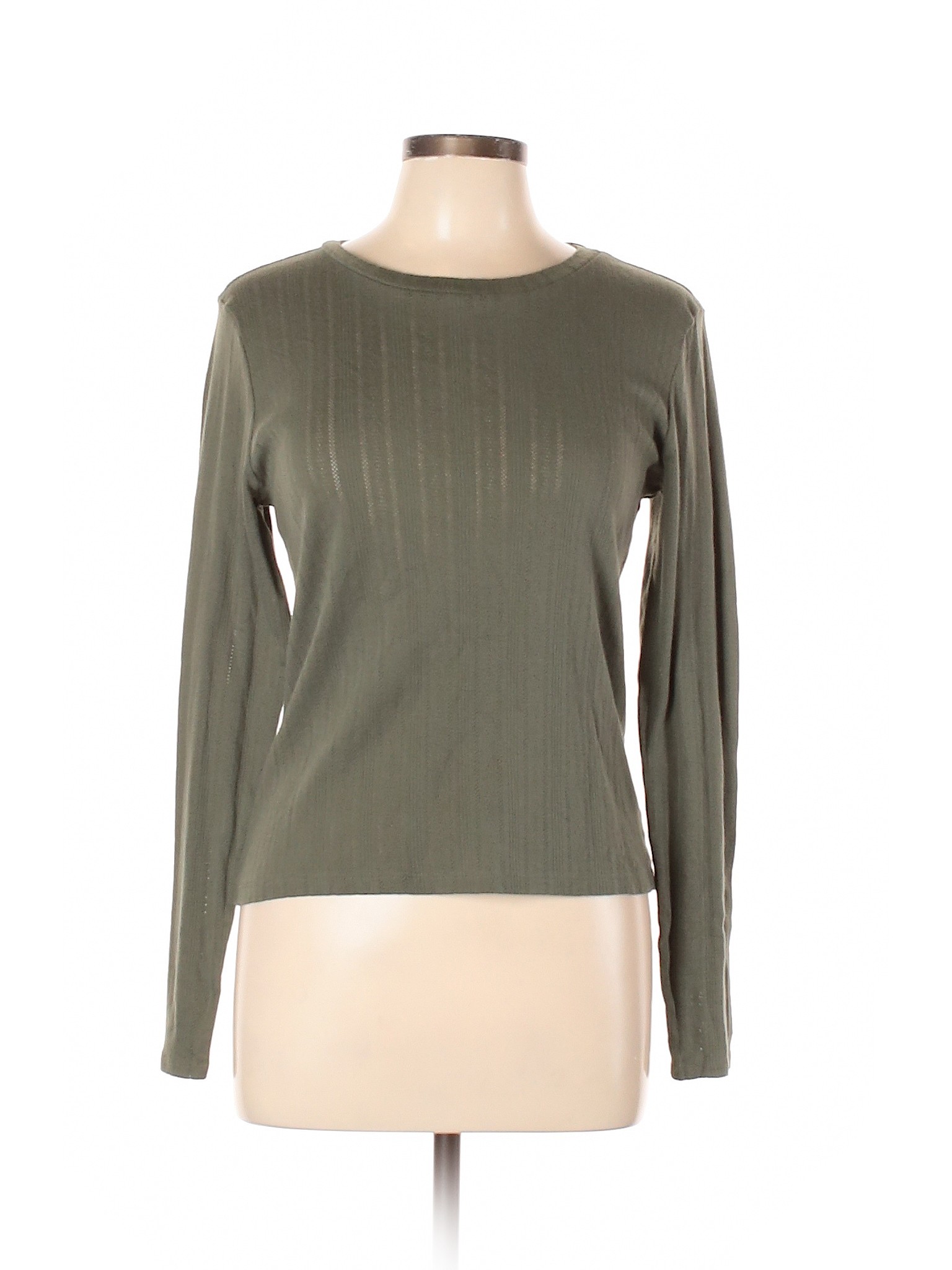 American Eagle Outfitters Women Green Long Sleeve Top L | eBay